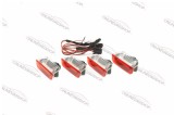Lampi LED lumina rosie/alba avertizare usi VW Golf 5, Golf 6, Passat, Volkswagen