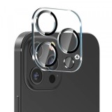 Folie de protectie Camera Spate Lito S+ pentru Apple iPhone 13 Pro Max / 13 Pro, Sticla Securizata, Neagra