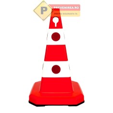 Conuri de 60 cm din plastic cu greutate foto