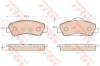 Set placute frana,frana disc CITROEN C-ELYSEE (2012 - 2016) TRW GDB1992