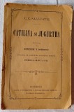 Carte Catilina si Jugurtha de Sallustiu, 1876 trad Demetriu Dobrescu