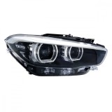 Far Bmw Seria 1 (F20), 05.2015-06.2019, montare fata, dreapta, cu lumini de zi tip LED; LED; electric; negru; LED, HELLA
