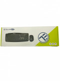 Kit tastatura si mouse fara fir Tellur Basic, culoare negru