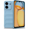 Husa wave, compatibila cu xiaomi redmi 13c, Grip Anti-Soc, Tpu, Blue, ALC MOBILE