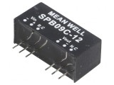 Convertor DC/DC 9W 36-75V la 12V 750mA SIP8