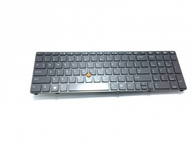 Tastatura laptop HP 8760W iluminata layout us foto