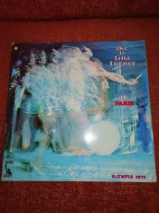 Ike Tina Turner Live in Paris 2 LP Gatefold 1971 Liberty Ger vinil vinyl VG+