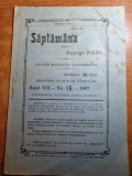 revista saptamana 3 martie 1907-art. rascoala taraneasca
