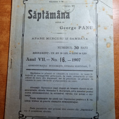 revista saptamana 3 martie 1907-art. rascoala taraneasca