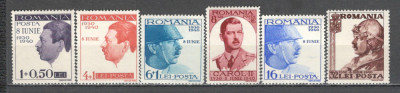 Romania.1940 Regele Carol II-10 ani de domnie ZR.78 foto