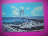 HOPCT 7709 PODUL GEORGE WASHINGTON - NEW YORK CITY - STAMPILOGRAFIE-SUA-AMERICA DE NORD -CIRCULATA, Printata