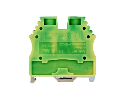 Clema sir conex. cu surub tip AVK 6-10mmp galben verde IK622010 foto