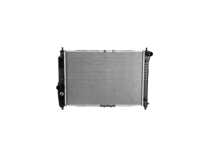 Radiator racire Chevrolet Aveo/Kalos, 11.2002-12.2004, motor 1.4, 69 kw; 1.6, 77 kw; Kalos, 05.2003-12.2004, motor 1.4, 61 kw, benzina, cutie manuala