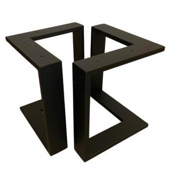 Set 2 picioare pentru mese, Vivatechnix KRO-1195, dimensiune 40x60 mm foto