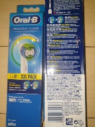 Set economic precision clean 8 rezerve Oral B foto