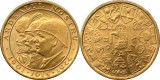 Monedă jubiliară &quot; Ardealul Nostru &quot; | Aur 22k | 1944 | Rom&acirc;nia