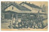 4834 - LUNCA MURESULUI, Alba, Train on Railway Station - old PC - used - 1911, Circulata, Printata