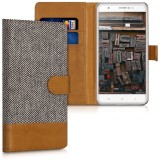 Cumpara ieftin Husa pentru Blackview R6, Textil, Maro, 41650.02, Kwmobile