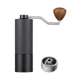 Rasnita de cafea, manuala, Reglaj pentru gradul de macinare, maner ergonomic din lemn, capac solid, usor de montat, 16 cm inaltime, 5 cm diametru