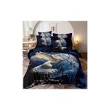 Cumpara ieftin Lenjerie de Pat Bumbac Finet 3D cu Elastic, 1 Persoana - JOJ19