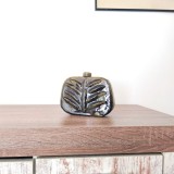 Vaza ikebana, art studio pottery, semnata, ceramica glazurata