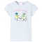 Tricou pentru copii, albastru deschis, 128