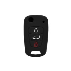 Carcasa telecomanda compatibila cu kia sportage/hyundai elantra 1003.01, black foto