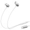 Casti cu fir, Joyroom, USB-C, 10 mm, Alb/Argintiu