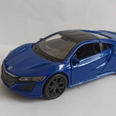 Macheta Honda NSX 2016 albastru - Welly 1/36