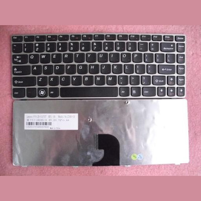 Tastatura laptop noua LENOVO Z360 SILVER FRAME BLACK foto