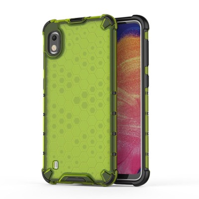 Husa Pentru SAMSUNG Galaxy A10 - Gel TPU Honeycomb Armor, Verde foto