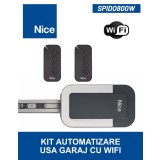 Kit automatizare usa garaj NICE SPIDO800W cu actionare WIFI