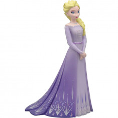 Figurina Elsa in rochie mov Frozen Bullyland foto