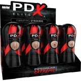 Pdx Elite-Stroker Set 12 Bucăți: 6x Vagina, 3x Anal, 3x Oral-TPE