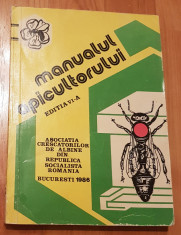 Manualul apicultorului 1986 foto