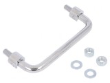 Manetă oțel cromat 34mm x 120mm x 10mm