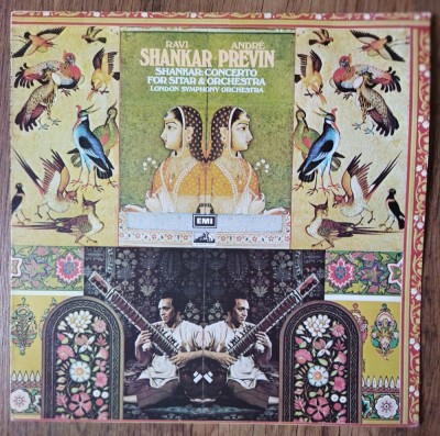 LP Ravi Shankar &amp;amp; Andr&amp;eacute; Previn &amp;ndash; Concerto For Sitar &amp;amp; Orchestra foto