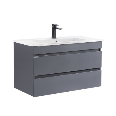 Leziter Dulap inferior Cube 80 cu lavoar Mobalis Homvera foto