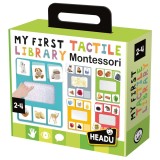 Cumpara ieftin Headu - Montessori prima mea biblioteca tactila