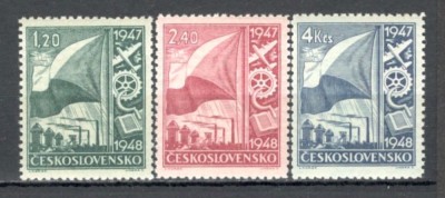 Cehoslovacia.1947 Reconstructia industriei XC.178 foto