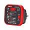 Tester UNI-T UT07B-EU, CAT II 1000V, CAT III 600V, EN 61010, Verificarea tensiunilor pe faza, nul si impamantare