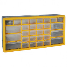 Organizator de perete Strend Pro SBx3045-E, 30 de sertare, 50x16x23 cm, max. 25 kg