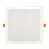 Spot Led Sole patrat ingropat 220x220, 24W, 6500K, lumina rece