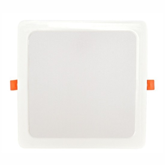 Spot Led Sole patrat ingropat 220x220, 24W, 6500K, lumina rece
