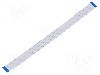 Banda FFC, 40 pini, lungime 304mm, seria FFC5-TIN, GCT - 05-40-A-0304-A-4-06-4-T