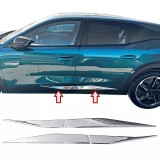 Set de 4 ornamente crom bandouri usi/portiere Peugeot 408 III din 2022