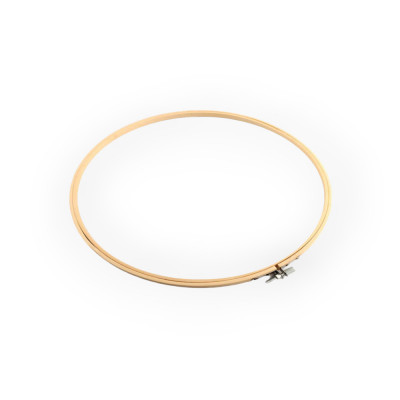 Gherghef broderie din bambus Crisalida, diametru 29 cm foto