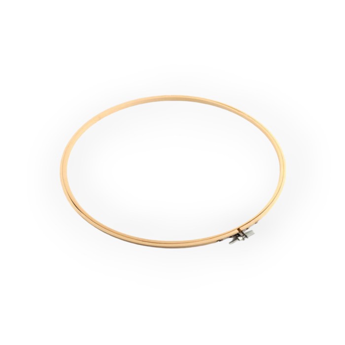 Gherghef broderie din bambus Crisalida, diametru 29 cm