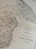 HARTA LITOGRFIE, 1904 = MARAMURES, CRISANA SI TEMISANA * FORMAT 37,5* 27,5 CM
