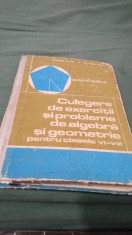 ARIMESCU AURELIA -CULEGERE DE EXERCITII SI PROBLEME DE ALGEBRA SI GEOMETRIE CLASELE VI-VIII